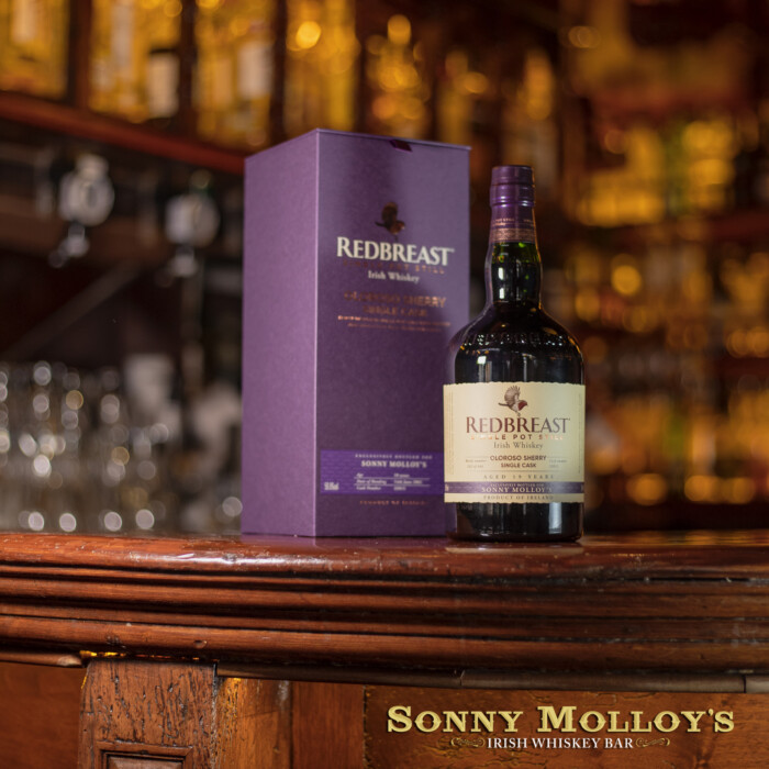 Sonny Molloys Redbreast 19 Year Old Oloroso Sherry Single Cask Bottle