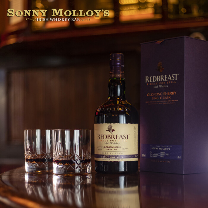 Sonny Molloys Redbreast 19 Year Old Oloroso Sherry Single Cask Bottle - Image 7